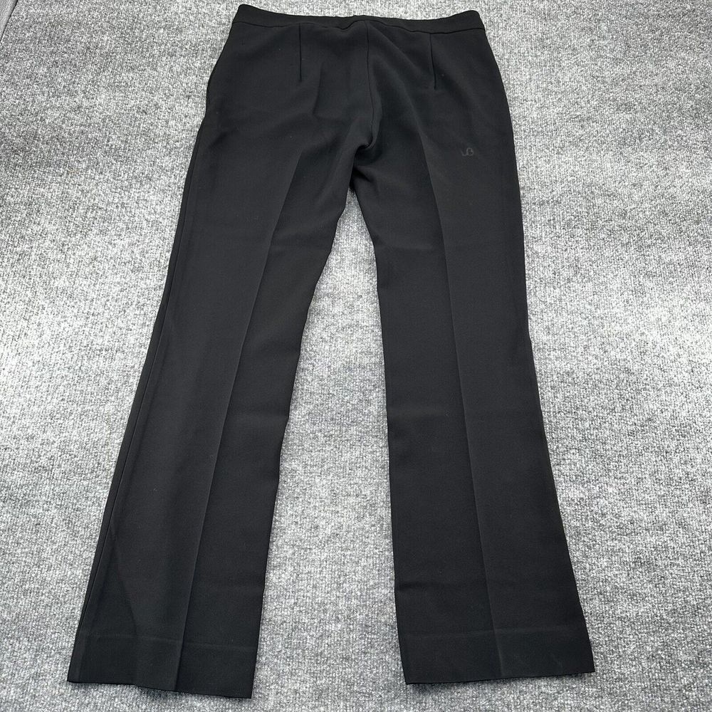 Max‎ Mara Pants Womens 32 Black Wool Stretch Bootcut Unlined Career Boss Office